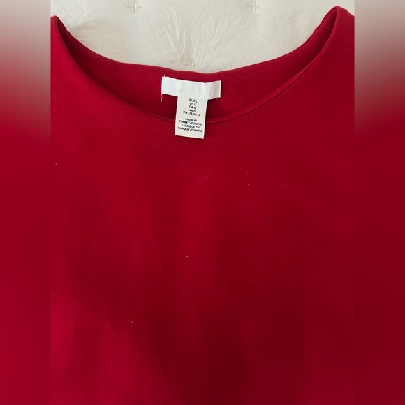 H&M Sleeveless Red Dress. The leghni is above the knee - Picture 2 of 6